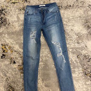 Ran Chan Ripped Skinny Jeans